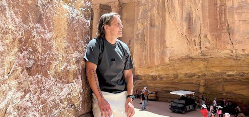 Salgado’s Inspiring Visit to Jordan’s Historic Petra Site